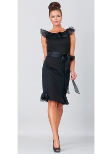 Sommer Chic|Modern Reißverschluss|Schnürung A Linie|Prinzessin Satin Hochzeitsgäste kleider