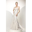 Schöne Chic|Modern Gestupft A Linie|Prinzessin Organza Meerjungfrau Brautkleid