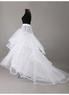 Prinzessin Kapelle Schleppe Gestupft Eye Catching Reifrock