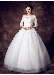 Wunderschöne Saal Reißverschluss Duchesse-Linie Spitze Prinzessin Brautkleid