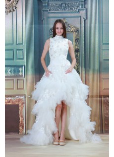 Eye Catching Garten|Outdoor Empire-Stil A-Linie  Tüll Elegante Brautkleider