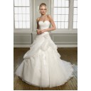 Schöne Chic|Modern Halle|Hotel Rüsche Organza A-Linie Brautkleid