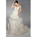 lässig Elegant|Bescheiden Halle|Hotel A Linie|Prinzessin Chiffon Schlichte Brautkleider
