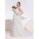 Chic|Modern Garten|Outdoor Reißverschluss|Schnürung Prinzessin Chiffon Kurze Brautkleider