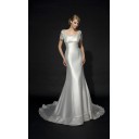 Halle|Hotel Bodenlang Reißverschluss|Schnürung Ärmellos Taft Duchesse-Linie Brautkleid