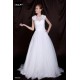 Wunderbar Garten|Outdoor Mit Applikation Ärmellos Organza Duchesse-Linie Brautkleid