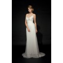 Sommer Zielort Mit Applikation Asymmetrisch|Ein Schulter Organza brautkleider vorne kurz hinten lang
