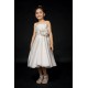 Halle|Hotel Spitze Saum Ärmellos A Linie|Prinzessin Organza A-Linie Brautkleid