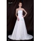 Dramatisch Garten|Outdoor Abgedeckte Träger Spitze Etui-linie Brautkleid