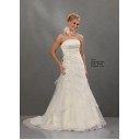 Vintage|Zeitlos Halle|Hotel Wellenkante A Linie|Prinzessin Organza Schlichte Brautkleider
