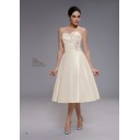Halle|Hotel Hohe|Imperium Prinzessin Weiß Organza Kurze Brautkleider