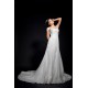 Chic|Modern Zielort Kapelle Schleppe Hohe|Imperium Satin Meerjungfrau Brautkleid