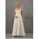 Halle|Hotel Hohe|Imperium Neckholder A Linie|Prinzessin Taft A-Linie Brautkleid