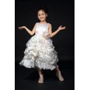 Frühling Garten|Outdoor Schnürung Liebsten Organza Etui-linie Brautkleid
