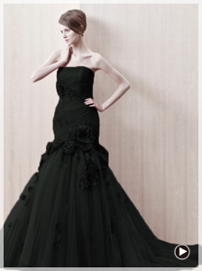 Brautkleid Schwarz