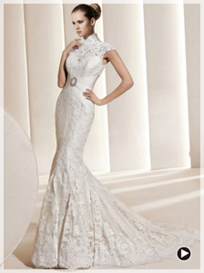 Meerjungfrau Brautkleid